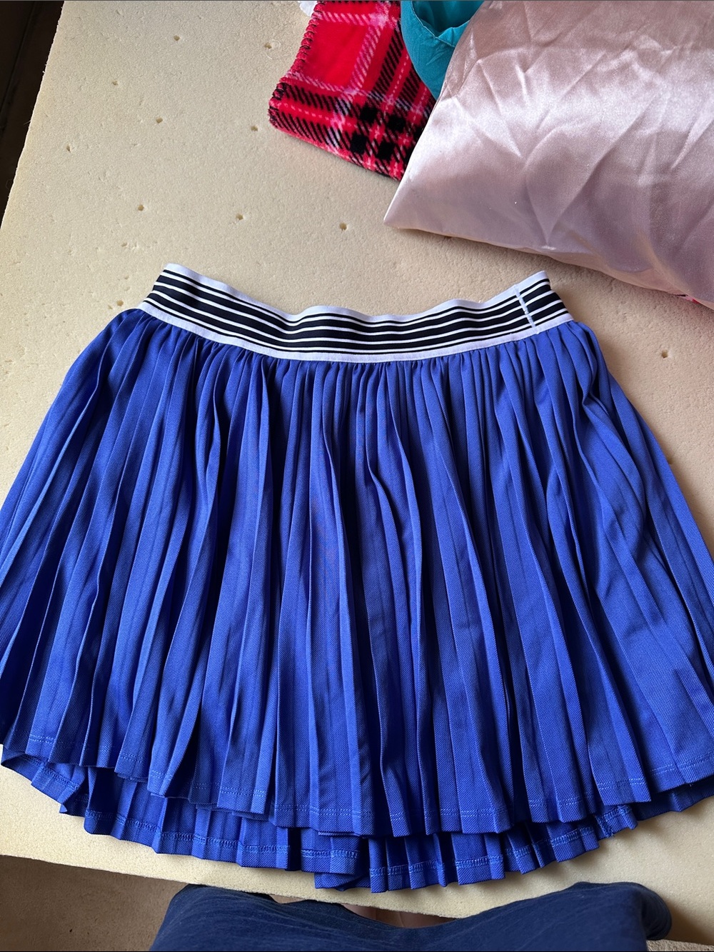 Talbots Royal Blue Pleated Skort